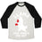 Virgin Teez  Baseball Tee Unisex Tri-Blend Baseball Tee / small / Oatmeal / Black LLAMA SAID KNOCK YOU OUT UNISEX TRI-BLEND BASEBALL TEE