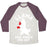 LLAMA SAID KNOCK YOU OUT UNISEX TRI-BLEND BASEBALL TEE