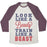 Virgin Teez  Baseball Tee Unisex Tri-Blend Baseball Tee / small / Oatmeal / Maroon LOOK LIKE A BEAUTY TRAIN LIKE A BEAST UNISEX TRI-BLEND BASEBALL TEE