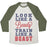Virgin Teez  Baseball Tee Unisex Tri-Blend Baseball Tee / small / Oatmeal / Moss LOOK LIKE A BEAUTY TRAIN LIKE A BEAST UNISEX TRI-BLEND BASEBALL TEE