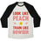 Virgin Teez  Baseball Tee Unisex Tri-Blend Baseball Tee / small / Oatmeal / Black LOOK LIKE PEACH TRAIN LIKE BOWSER UNISEX TRI-BLEND BASEBALL TEE