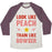 Virgin Teez  Baseball Tee Unisex Tri-Blend Baseball Tee / small / Oatmeal / Maroon LOOK LIKE PEACH TRAIN LIKE BOWSER UNISEX TRI-BLEND BASEBALL TEE