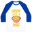 Virgin Teez  Baseball Tee Unisex Classic Baseball Tee / x-small / White/Blue LOOKIN' LIKE A MAC UNISEX CLASSIC BASEBALL TEE