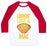 Virgin Teez  Baseball Tee Unisex Classic Baseball Tee / x-small / White/Red LOOKIN' LIKE A MAC UNISEX CLASSIC BASEBALL TEE
