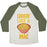 Virgin Teez  Baseball Tee Unisex Tri-Blend Baseball Tee / small / Oatmeal / Moss LOOKIN' LIKE A MAC UNISEX TRI-BLEND BASEBALL TEE