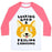 Virgin Teez  Baseball Tee Unisex Classic Baseball Tee / x-small / White/Neon Pink LOOKING GOOD AND FEELING CORGEOUS UNISEX CLASSIC BASEBALL TEE