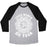 Virgin Teez  Baseball Tee Unisex Tri-Blend Baseball Tee / small / Athletic Gray / Black LOOSE WOMEN DO YOGA UNISEX TRI-BLEND BASEBALL TEE