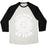 Virgin Teez  Baseball Tee Unisex Tri-Blend Baseball Tee / small / Oatmeal / Black LOOSE WOMEN DO YOGA UNISEX TRI-BLEND BASEBALL TEE