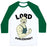 Virgin Teez  Baseball Tee Unisex Classic Baseball Tee / x-small / White/Dark Green LORD SWOLEDEMORT UNISEX CLASSIC BASEBALL TEE