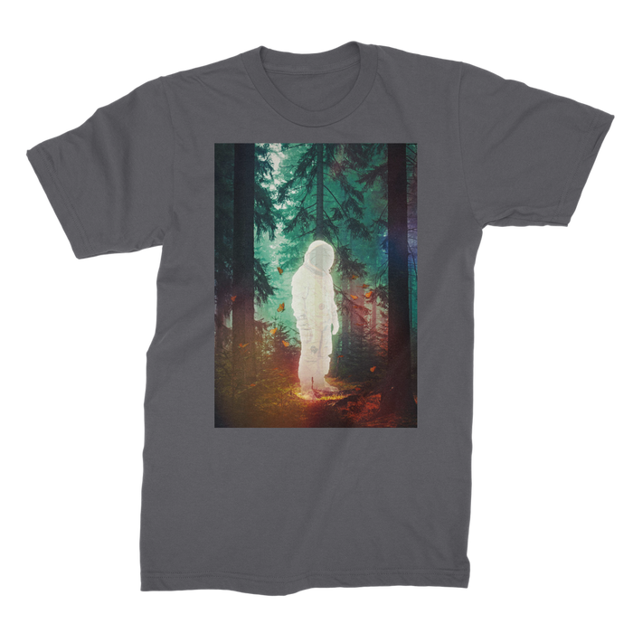 VIRGIN TEEZ Men T-Shirts Dark Grey / Male / S Lost Premium Jersey Men's T-Shirt