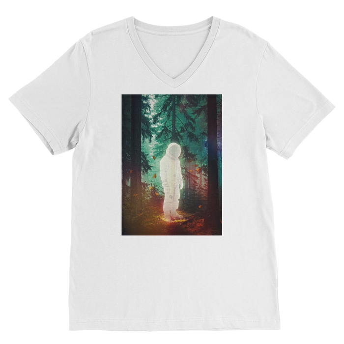 VIRGIN TEEZ Men T-Shirts White / Unisex / S Lost Premium V-Neck T-Shirt