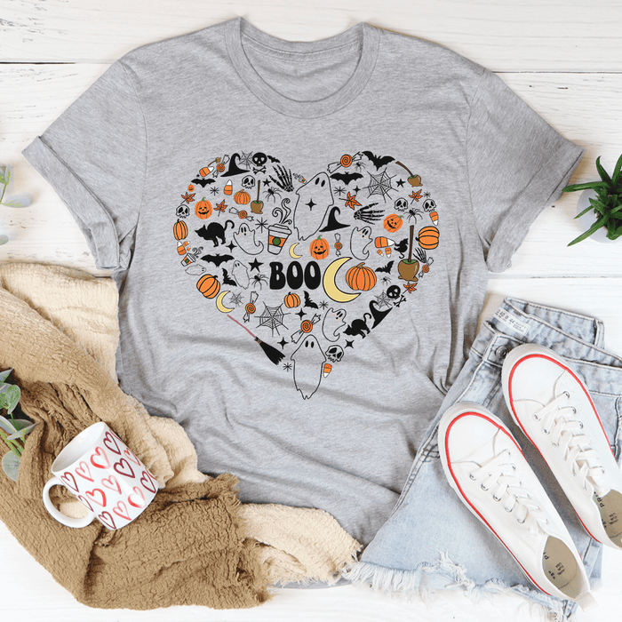 Love Halloween Doodle T-Shirt