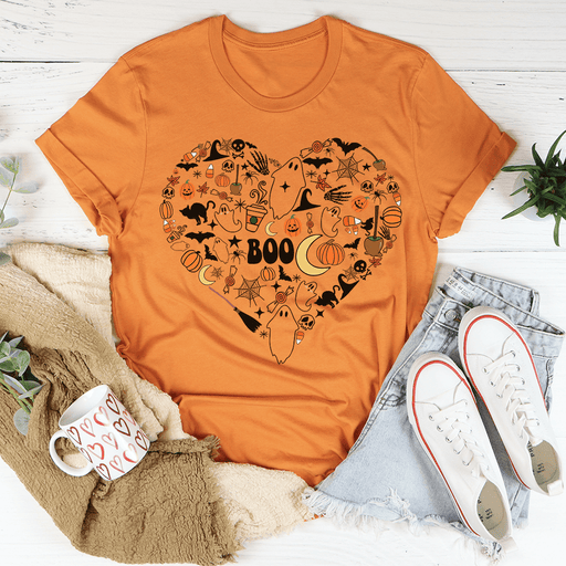 Love Halloween Doodle T-Shirt