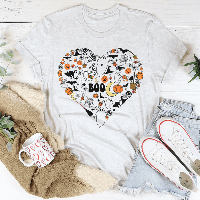 Love Halloween Doodle T-Shirt