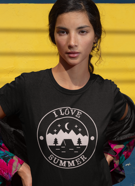 Virgin Teez Women T-Shirt Love Summer Women T-shirt