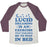 Virgin Teez  Baseball Tee Unisex Tri-Blend Baseball Tee / small / Oatmeal / Maroon LUCID DREAMING IS AN EXERCISE THAT REQUIRES ME TO STAY IN BED UNISEX TRI-BLEND BASEBALL TEE