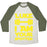 Virgin Teez  Baseball Tee Unisex Tri-Blend Baseball Tee / small / Oatmeal / Moss LUKE I AM YOUR SPOTTER UNISEX TRI-BLEND BASEBALL TEE