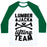 Virgin Teez  Baseball Tee Unisex Classic Baseball Tee / x-small / White/Dark Green LUMBERJACK LIFTING TEAM UNISEX CLASSIC BASEBALL TEE