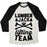 Virgin Teez  Baseball Tee Unisex Tri-Blend Baseball Tee / small / Oatmeal / Black LUMBERJACK LIFTING TEAM UNISEX TRI-BLEND BASEBALL TEE