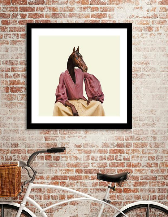 LUVD Framed Art Prints Madame Zazzì Frame
