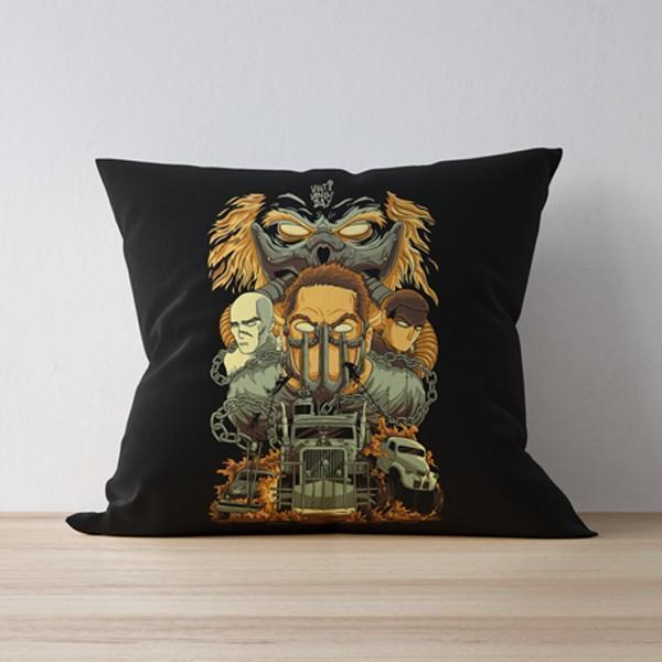M Nidal Khan Cushion MadMax Pillow/Cushion