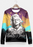 Sadaf Hamid Sweat Shirt Madness is Genius Sudadera entallada Fitted Waist Sweater Women