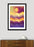 LUVD Framed Art Prints Magic Hour   Frame