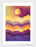LUVD Framed Art Prints Magic Hour   Frame