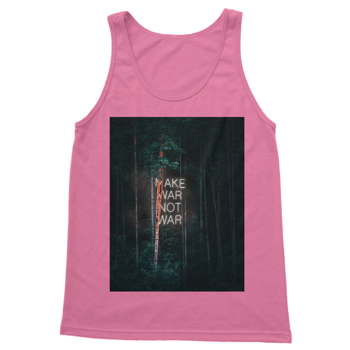VIRGIN TEEZ Women Tank top Azalea / S Make War not War Classic Women's Tank Top