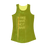 VIRGIN TEEZ Women Tank top Electric Yellow / XS Make War not War Women Performance Tank Top