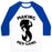 Virgin Teez  Baseball Tee Unisex Classic Baseball Tee / x-small / White/Blue MAKING MER-GAINS UNISEX CLASSIC BASEBALL TEE
