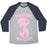 Virgin Teez  Baseball Tee Unisex Tri-Blend Baseball Tee / small / Athletic Gray / Navy MAKING MER-GAINS UNISEX TRI-BLEND BASEBALL TEE