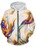 Virgin Teez Sublimation Hoodie Marble & Fire UNISEX ZIP HOODIE