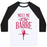 Virgin Teez  Baseball Tee Unisex Classic Baseball Tee / x-small / White/Black MEET ME AT THE BARRE UNISEX CLASSIC BASEBALL TEE