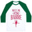 Virgin Teez  Baseball Tee Unisex Classic Baseball Tee / x-small / White/Dark Green MEET ME AT THE BARRE UNISEX CLASSIC BASEBALL TEE