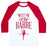 Virgin Teez  Baseball Tee Unisex Classic Baseball Tee / x-small / White/Red MEET ME AT THE BARRE UNISEX CLASSIC BASEBALL TEE