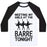 Virgin Teez  Baseball Tee Unisex Classic Baseball Tee / x-small / White/Black MEETING MY GIRLS AT THE BARRE TONIGHT UNISEX CLASSIC BASEBALL TEE