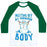 Virgin Teez  Baseball Tee Unisex Classic Baseball Tee / x-small / White/Dark Green MELTING OFF MY SNOWMAN BODY UNISEX CLASSIC BASEBALL TEE