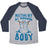 Virgin Teez  Baseball Tee Unisex Tri-Blend Baseball Tee / small / Athletic Gray / Navy MELTING OFF MY SNOWMAN BODY UNISEX TRI-BLEND BASEBALL TEE