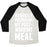 Virgin Teez  Baseball Tee Unisex Tri-Blend Baseball Tee / small / Oatmeal / Black MENTALLY PREPARING MY POST-WORKOUT MEAL UNISEX TRI-BLEND BASEBALL TEE