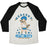 Virgin Teez  Baseball Tee Unisex Tri-Blend Baseball Tee / small / Oatmeal / Black MERCURY LIFTING TEAM PARODY WHITE UNISEX TRI-BLEND BASEBALL TEE
