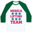 Virgin Teez  Baseball Tee Unisex Classic Baseball Tee / x-small / White/Dark Green MERICA LIFTING TEAM UNISEX CLASSIC BASEBALL TEE