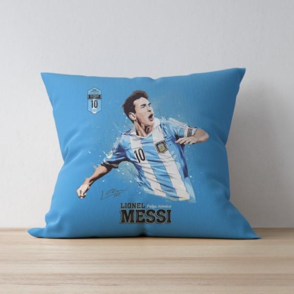 M Nidal Khan Cushion Messi Pillow/Cushion