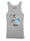 M Nidal Khan Tank Top SMALL / Gray Messi Tank Top
