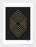 LUVD Framed Art Prints Minimalist and golden art I  Frame