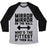 Virgin Teez  Baseball Tee Unisex Tri-Blend Baseball Tee / small / Athletic Gray / Black MIRROR MIRROR ON THE WALL WHO'S THE FITTEST OF THEM ALL UNISEX TRI-BLEND BASEBALL TEE