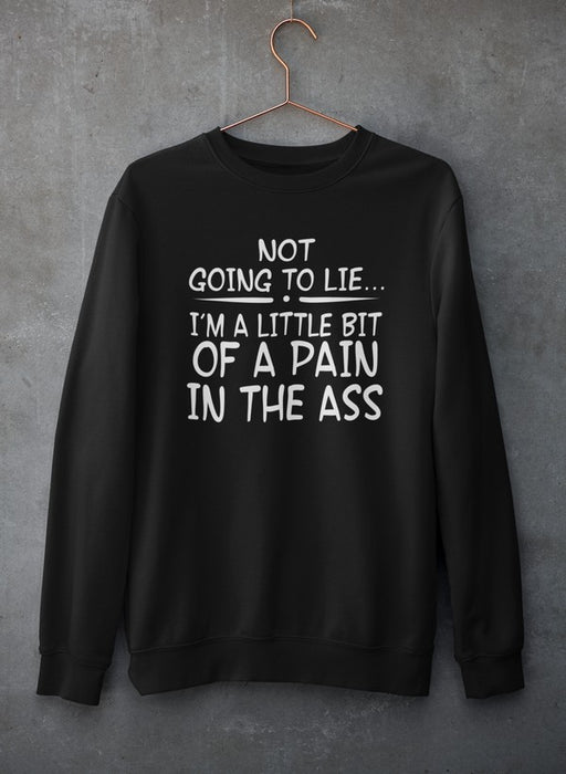 Not Going To Lie... Im A Little Bit Of A Pain In The Ass Sweat Shirt