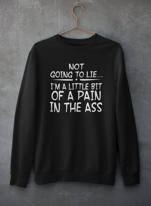 Not Going To Lie... Im A Little Bit Of A Pain In The Ass Sweat Shirt