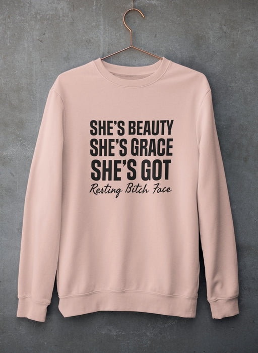 She's Beauty She's Grace Sweat Shirt