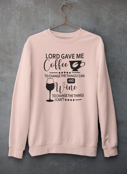 Lord Gave Me Coffee Sweat Shirt